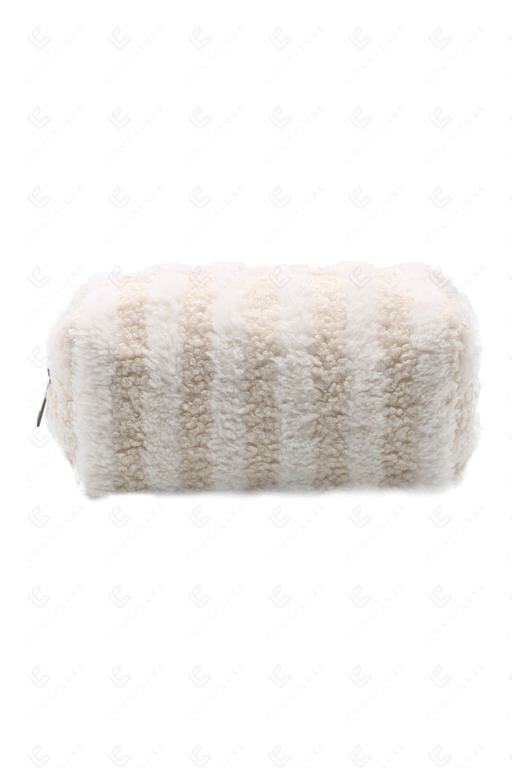 STRIPED PATTERN TRAVEL POUCH BAGS