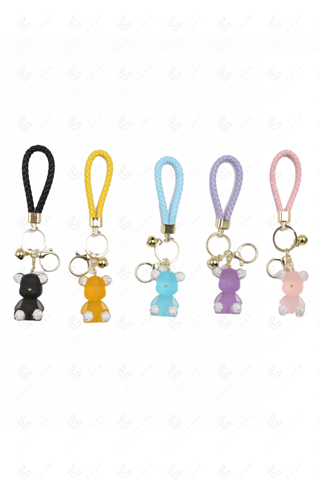 TEDDY BEAR KEYCHAIN/BAG CHARM KEYCHAINS
