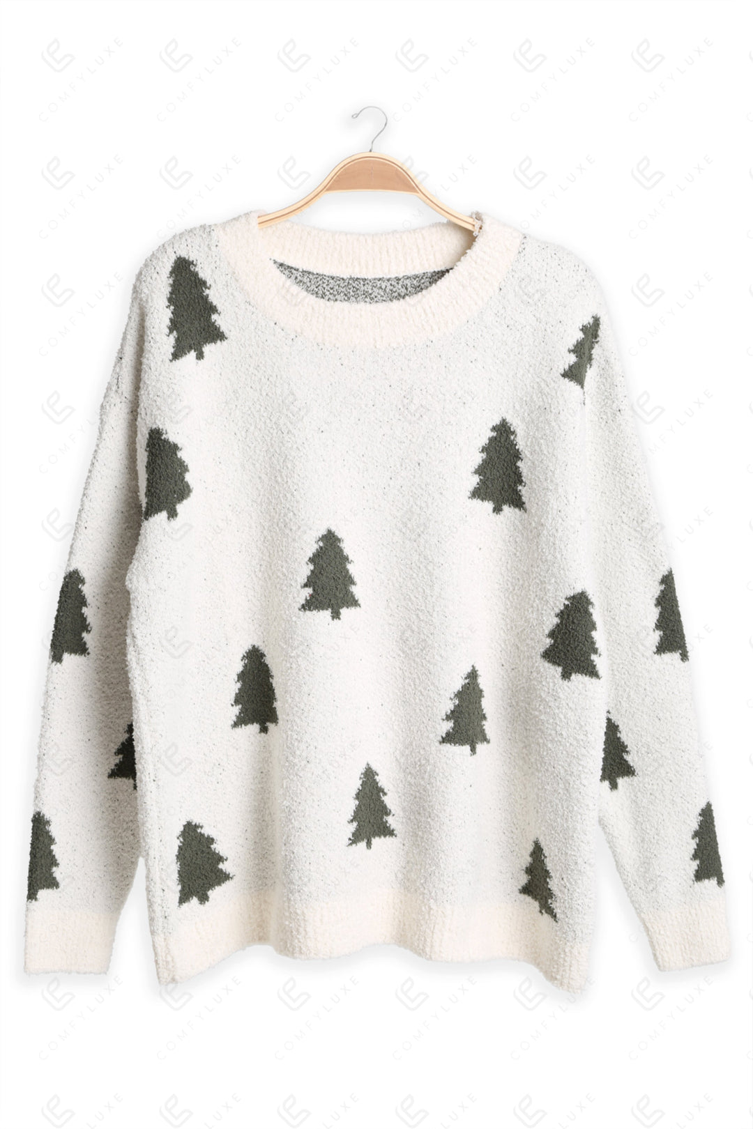 TREE PATTERN SWEATER TREE APPAREL