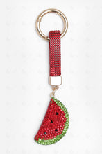 Load image into Gallery viewer, WATERMELON KEYCHAIN/BAG CHARM RED KEYCHAINS
